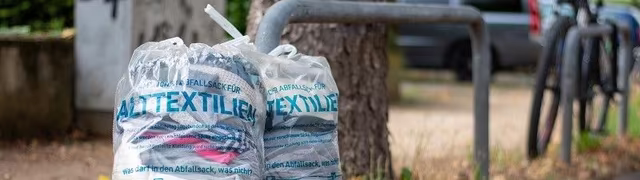 Säcke für alttextilien